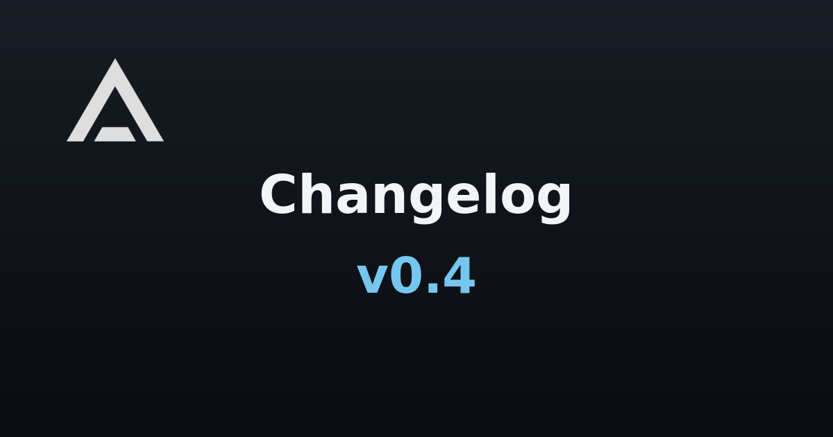 Agent Zero v0.4 changelog banner