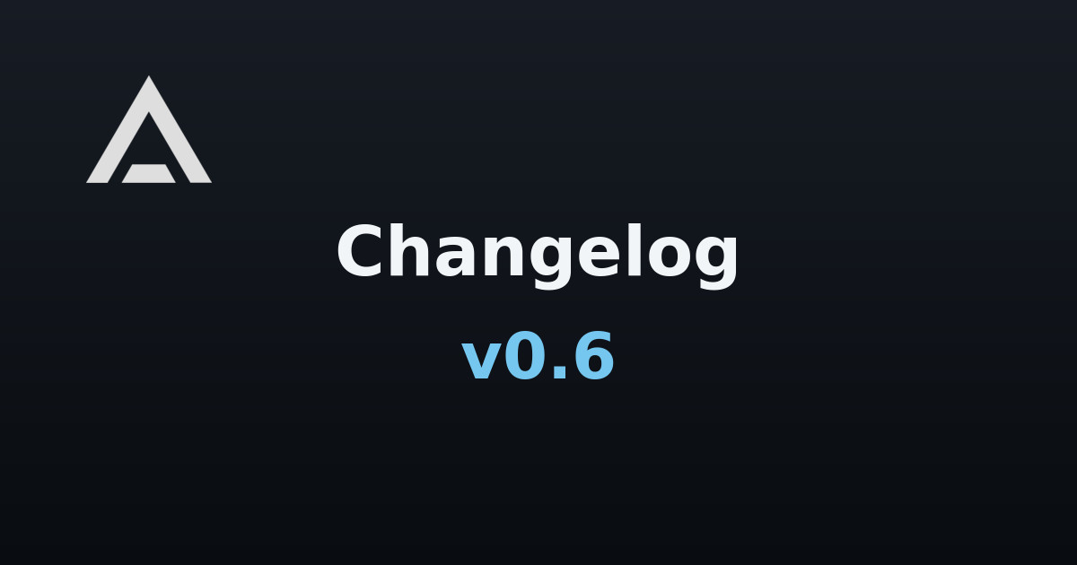 Agent Zero v0.6 changelog banner
