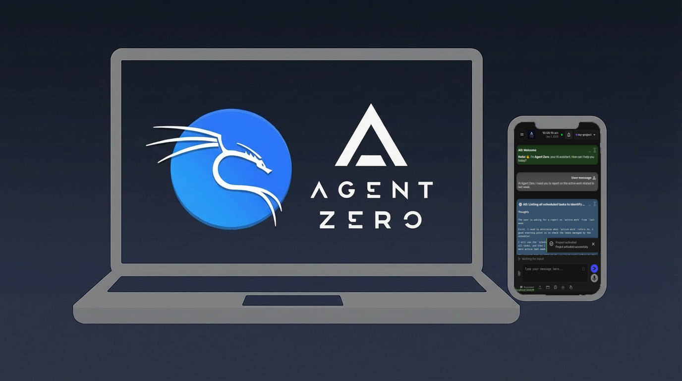 Agent Zero Kali Linux operating system environment